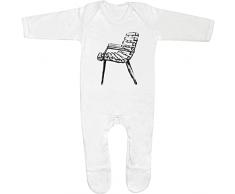 Azeeda 3-6 Mesi Panchina del Parco Tuta Pagliaccetto per Bambini/Tuta da Notte (SS00012692)