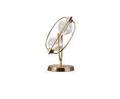 Fengkuo Clessidra Conto alla rovescia Nordic Decorazione Creativo Sala Studio Decorazione Vetrinetta Vetreria Artigianato Colore Rame 30 60 Punti Due Angolo Chiaro (Color : Bronze, Edition : A)
