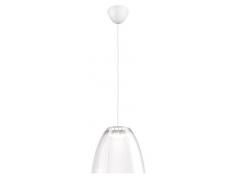 Philips Tenuto Lampadario Moderno LED, Design Camera da Letto, Cucina, Salotto, Trasparente (1X4.5W Lampadina Inclusa)