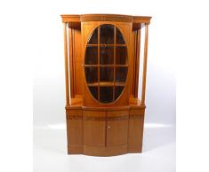Per bambini e ragazzi a forma di una vetrinetta pensile, per 1910, chiara in legno di mogano