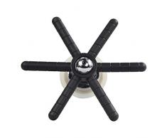 YBB professionista tazza lavatrice tabella vetro rinser rame rivestimenti + plastica rod per famiglia/bar caffetteria (bancone)