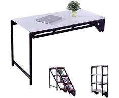 Mr.T A Parete Tavolo Pieghevole Tavolo Pieghevole a Parete, Tavolo trasformabile, ripiano, Tavolo da Pranzo Tavolo for Bambini, Risparmio di Spazio, la tutela dellambiente Risparmio di Spazio