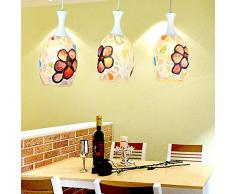 Osradmd semplici moderne colorate conchiglie, 3 ristoranti, lampadari, Sala da Pranzo luci, lampade Bar, Sala da Pranzo luci, lampadari tre,Testa singola Tuba