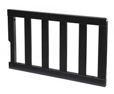 Delta Childrens Toddler Guardrail, Black, Black