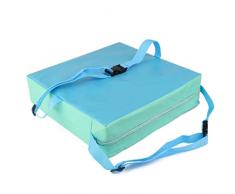 NUOBESTY Bambino Dining Chair Cuscino Cuscino del Cuscino del Sedile Cuscino di Rialzo per I Bambini Sedia da Pranzo del Bambino Posti per Bambini (Blu)