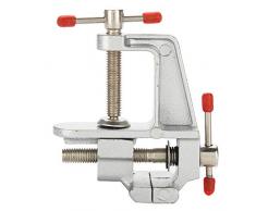 Morsetto su tavolo panca morsa in lega di alluminio girevole a 360 gradi mini morsetto da tavolo morsa mestiere strumento di riparazione gioielli con ganascia regolabile