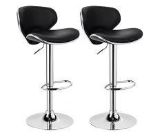 Sgabelli Da Cucina Con Schienale : Woltu bh19bd 2 coppia sgabelli da bar estetica moderni sedia cucina