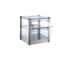Vetrina calda riscaldata espositore brioche dolci bar cm 87x37x39 RS5293