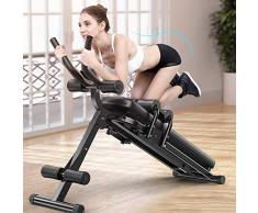 LLSS Panca Dorsali Addominali Fitness Pieghevole Multifunzione Macchine per Fitness per Casa Addominali Panca Attrezzature per Fitness di Bordo Addominale Ginnico Palestra di Formazione