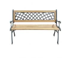 Papillon - 055.395, Panchina in legno e ferro ELDORADO, 126 X 52 X 73 cm