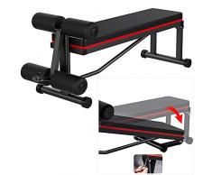 Sinbide Panca Palestra Multifunzione Panca per Pesi Regolabile per Allenamento a Casa Panca per Addominali Reclinabile Panca Fitness per Palestra Attrezzatura per lallenamento delle gambe Max 200 kg