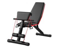 Panche Regolabili Sedia Multifunzione Romana Esercizio Panca Panca Regolabile Banco da Lavoro Panca Home Attrezzature da Palestra Portanti Fino A 300KG (Color : Black, Size : 130 * 42 * 102cm)