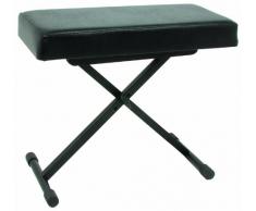 QUIK LOK - BX/8 Piccola Panca Ideale per Piano o Tastiera con Comodo Cuscino