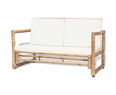 vidaXL Panca da Giardino in Bambu Panchina Divano Divanetto Sedile da Esterni
