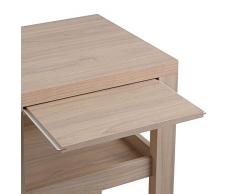 CARRELLO PORTAVIVANDE IN LEGNO CON RUOTE CON MESOLA RICHIUDIBILE