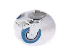 Royal Catering Carrello Portavivande Carrello di Servizio Carrello Cucina RCSW-3R (3 Piani, Portata 150 kg, Distanza ripiani 28 cm, Acciaio inox)