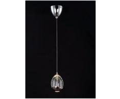 Gowe nuovo e moderno lampadari LED 4,5 W Vetro con bolle per sala da pranzo camera da letto studyroom lampadario illuminazione lampadario Argento