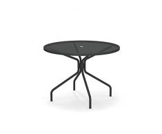 EMU Tavolo Esterno Cambi Diametro 106 CM Art. 804 Colore Grigio Antico - Made Italy