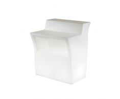 Slide Jumbo BAR Bancone Bar Luminoso, Bianco