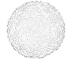 Kartell T-Table Tavolino, PMMA Trasparente o colorato in Massa, Cristallo, 50 x 50 x 36 cm