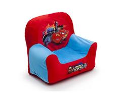 Delta Children TC85927CR Pouf Contenitore Portagiochi, Tessuto, Multicolore, 43.18x63.5x57.15 cm