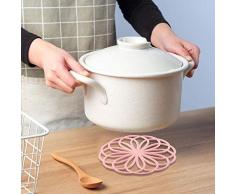 ZABB Tampone Isolante Petalo Tampone Isolante per Petalo Multiuso per tappeti da Cucina Tovagliette Tappetini Tappetini - Isolamento Resistente Flessibile Antiscivolo