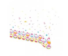 Amscan - Tovaglia per festa di compleanno bambini, motivo: cupcake