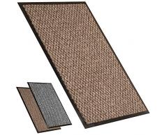 Kitcch Zerbino Ingresso Casa Simpatico | Zerbini per Ingresso Esterno o Zerbini per Ingresso Interno | Ultra Sottile Passa Sotto le Porte | Tappeti Ingresso per la Casa | Tappeto Scarpe Beige 40x60cm
