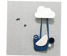 Gancio appendiabiti attaccapanni Nuvole design Kids Room Wall Sticker decorazione dei vestiti Hanger bambini del regalo di compleanno
