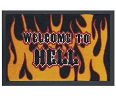 Rockbites Design 1012500310 Zerbino, Poliammide, Nero, 40 x 60 cm