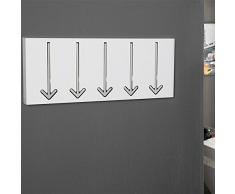 DESIGN DELIGHTS 'Appendiabiti da Parete originale"Pointer appendiabiti bianco