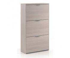 13Casa Eco C6 - Scarpiera. Dim: 60x22x113 h cm. Col: Rovere. Mat: Melamina.