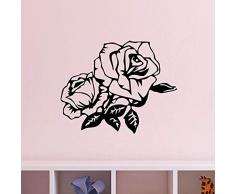 Adesivo Da Parete Moderno In Vinile Rosa Decorazioni Per La Casa Attaccapanni Per Cucina Ristorante Decalcomania Da Muro Impermeabile 58X72 Cm