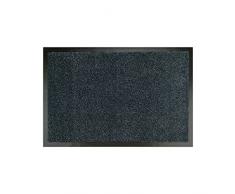 WohnDirect Zerbino ingresso casa antracite 50x70 cm - interno e esterno, corridoio, tappeti arredamento casa moderno, antiscivolo e lavaggio, tappeto ingresso casa