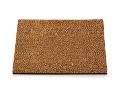 Zerbino Ingresso Esterno - Tappeto Entrata in Fibra di Cocco Naturale Premium su Misura - 4 Colori e 2 Spessori - Naturale - 17 mm x 100x150 cm