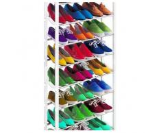 SCARPIERA PORTA SCARPE 30 PAIA 10 RIPIANI ORDINA RIPONI SALVASPAZIO RIPOSTIGLIO.