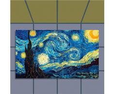 My Custom Style Zerbino #Arte-Notte Stellata Van Gogh# 50x80 Ruvido