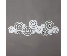 ARTI E MESTIERI Appendiabiti da Parete MOD. Orfeo Design Colore Bianco