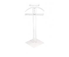 Iplex Design Bernardo Indossatore/Servomuto in Plexiglass Trasparente