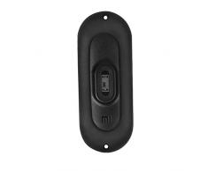 73JohnPol Custodia Superiore in Silicone con portacappelli Carrier per miglio Bracciale 3 Cinturino in Silicone Perfetta Sostituzione Ideale Presente, Nero