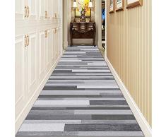 HYEYXKK Corridoio Runner Tappeto per Soggiorno/Cucina/Camera da Letto, 1m / 1.5m / 2m / 2.5m / 3m / 3.5m / 4m / 4.5m / 5m / 5,5 m / 6 Metri di Lunghezza Tappeti, Soft Touch Zerbino Lavabile
