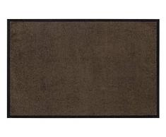 andiamo stuoia cattura sporco zerbino tappetino porta zerbino pulito raschia sporco tappetino porta - zona ingresso In/Outdoor 60 x 90 cm marrone