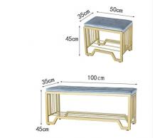 CZ-wyf Panca per Scarpe - Organizer per Scarpe da Ginnastica - Panca Perfetta per ripostiglio per Ingresso, Armadio, Camera da Letto, ECC. / 39.4x13.8x17.7 Pollici, 20x13.8x17.7 Pollici