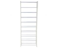 Scarpiera Armadio Mensole, Scarpiera 10 Ripiani 30 Paia Scarpe Organizer a Mensole Organizer per l'archiviazione Scarpiera Impilabile (140 x 55 x 17 cm)