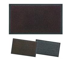 Zerbino ingresso casa lipari I tappeto ANTISCIVOLO entrata I per interno da esterno I tappeti ASCIUGAPASSI ADERENTE al pavimento non piega I moderno (40X70, Rosso)