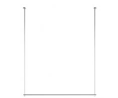 YYFANGYF Espositori per Negozi di Abbigliamento, Appendiabiti A Soffitto Appendiabiti da Appendere al Muro per Negozio di Abbigliamento Femminile/Boutique/Negozio di Abbigliamento