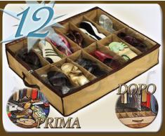 PRATICO PORTA SCARPE ULTRA SLIM SCARPIERA SALVASPAZIO ORGANIZER CASA SCOMPARTI