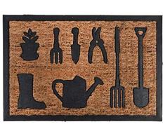 Esschert Design RB217 - Zerbino in fibra di cocco, attrezzi da giardino, colore: Marrone