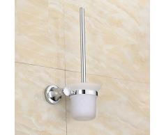 GY&H Portaspazzole WC Portacappelli in lega di zinco nuovo scopino Portaspazzolino per bagno ciondolo cromato