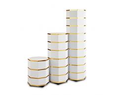 Combinazione di Armadietti per Scarpiera in Metallo Mobili per Corridoio,Portascarpe Girevole in Piedi Armadio per Camera da Letto Salvaspazio Multifunzione di Grande Capacit(Size:45+86+127cm)